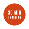 30 min training button