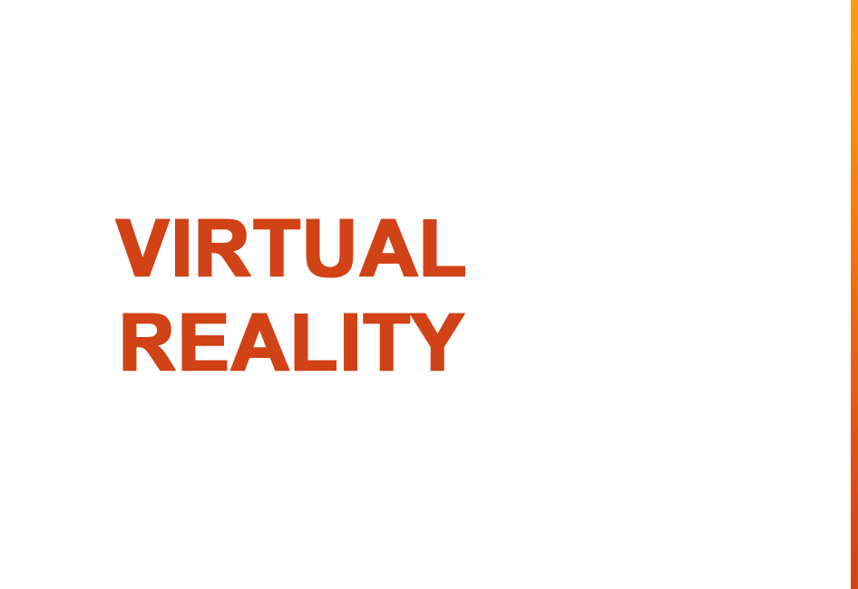 VIRTUAL REALITY section title mobile