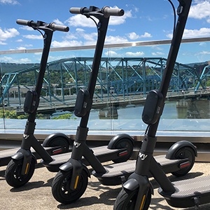 Chattascooter E-Scooter Rentals at The Hunter Museum