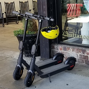 Chattascooter E-Scooter Rentals on Frazier Ave Shopping