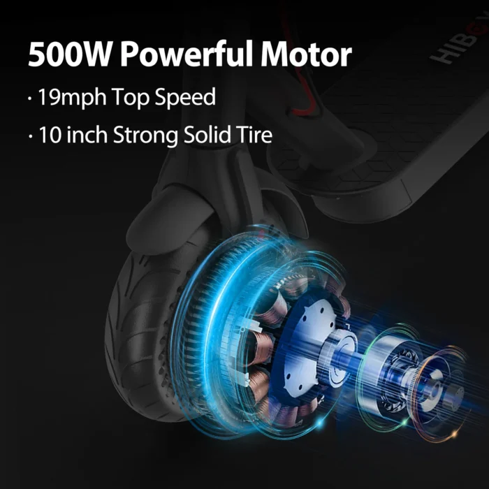 Hiboy KS4 Pro Premium Electric Scooter-500 watt powerful motor