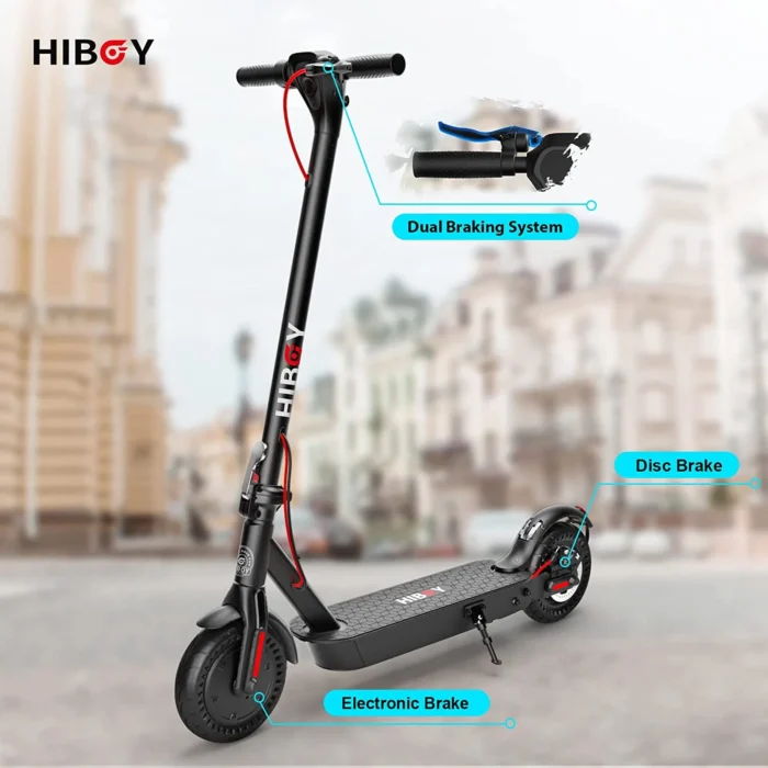 Hiboy KS4 Pro Premium Electric Scooter-dual braking system