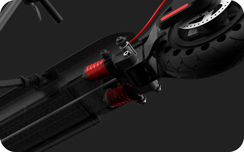 Rear Dual Shock Absorber - Hiboy S2 Pro Electric Scooter