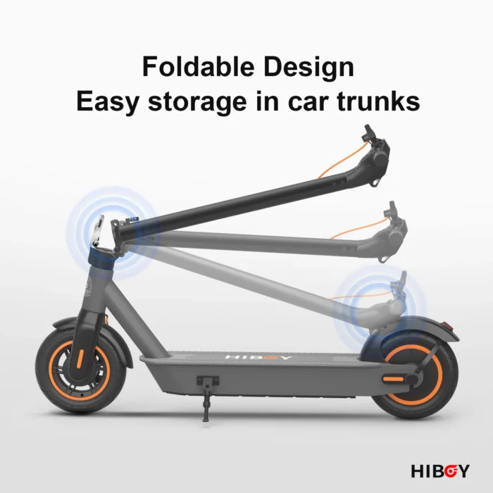 Hiboy S2 Max Electric Scooter folder
