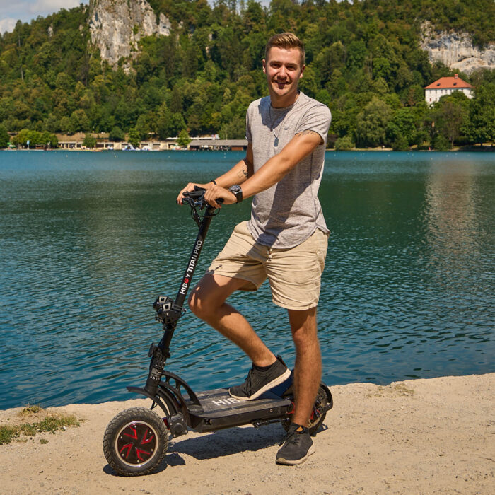 Hiboy Titan PRO Electric Scooter-Adventure Sports Innovation beach ready