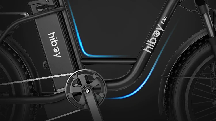 Hiboy EX6 Step-thru Fat Tire Electric Bike - Adventure Sports Innovation - Step through Design