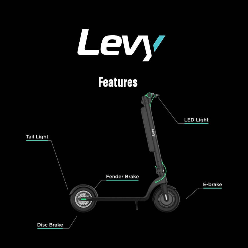 Levy Classic-Original-electric-scooter-features