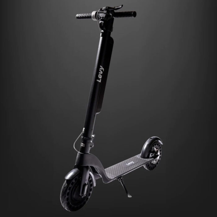 levy plus foldable escooter - Adventure Sports Innovation black and grey