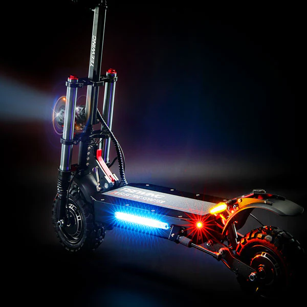 Lighting-of-Teewing-X4-Electric-Kick-Sccoter-for-Adults
