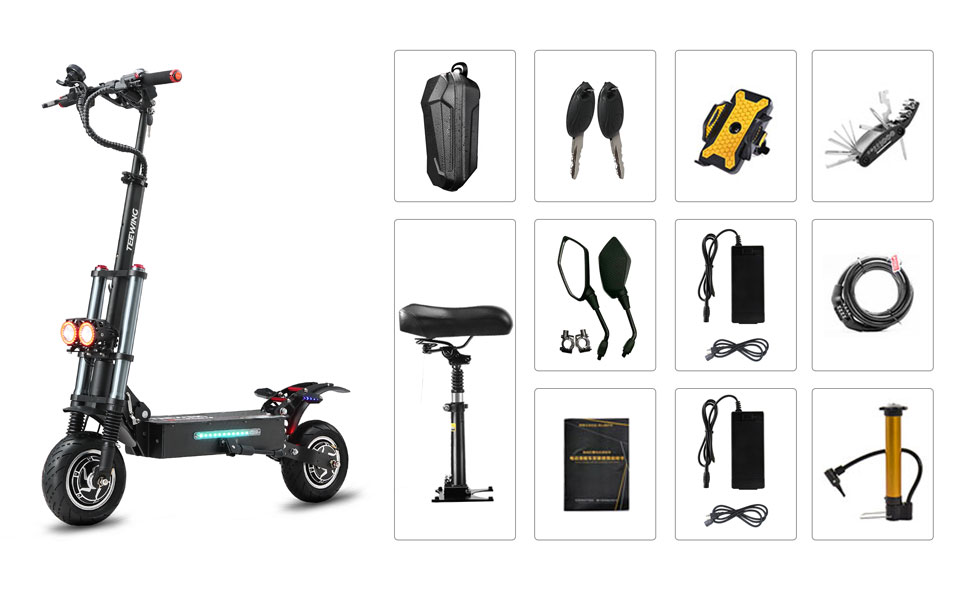 TEEWING-X3-3200w-dual-motor-electric-scooter-accessories-banner